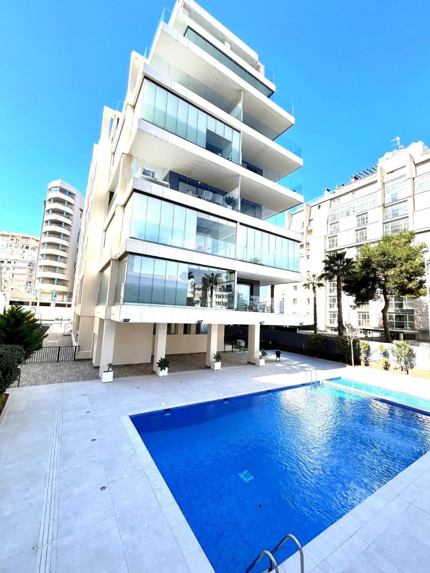 Calpe Beach II - Sea & Pool View Apartment Kültér fotó