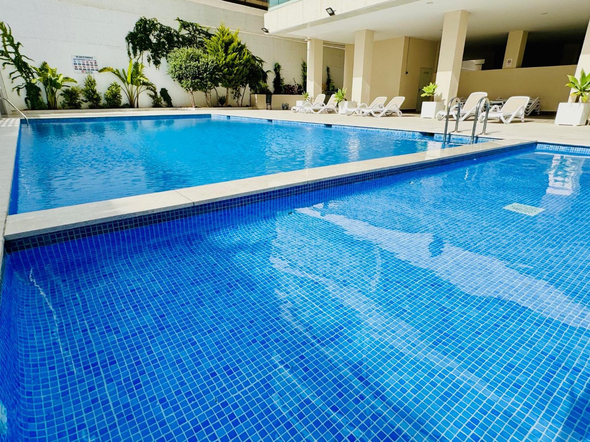 Calpe Beach II - Sea & Pool View Apartment Kültér fotó